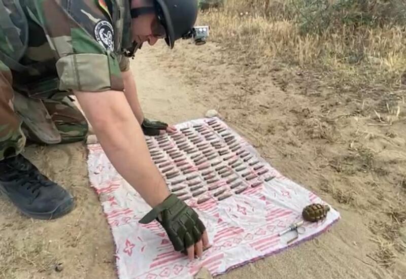 Обнаружены боеприпасы в Баку