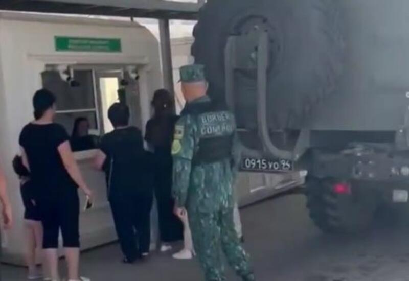 Как армянские жители Карабаха переходят ППП в Лачине?