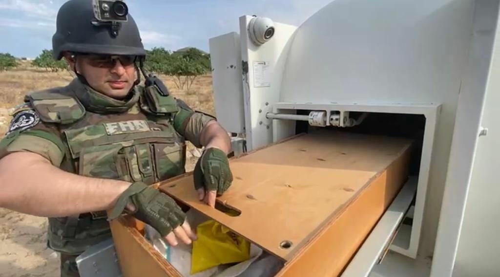 Обнаружены боеприпасы в Баку
