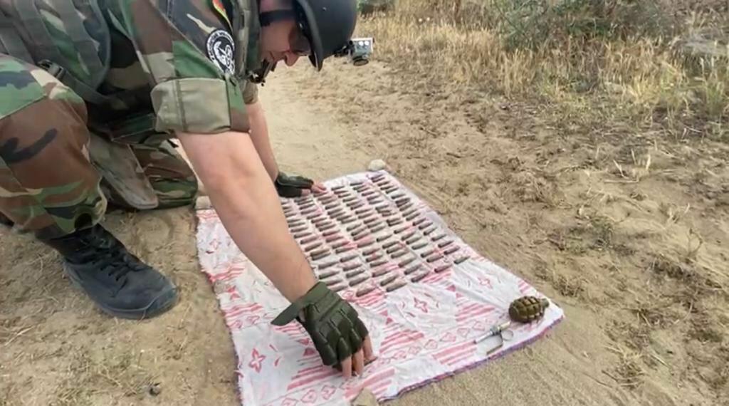 Обнаружены боеприпасы в Баку