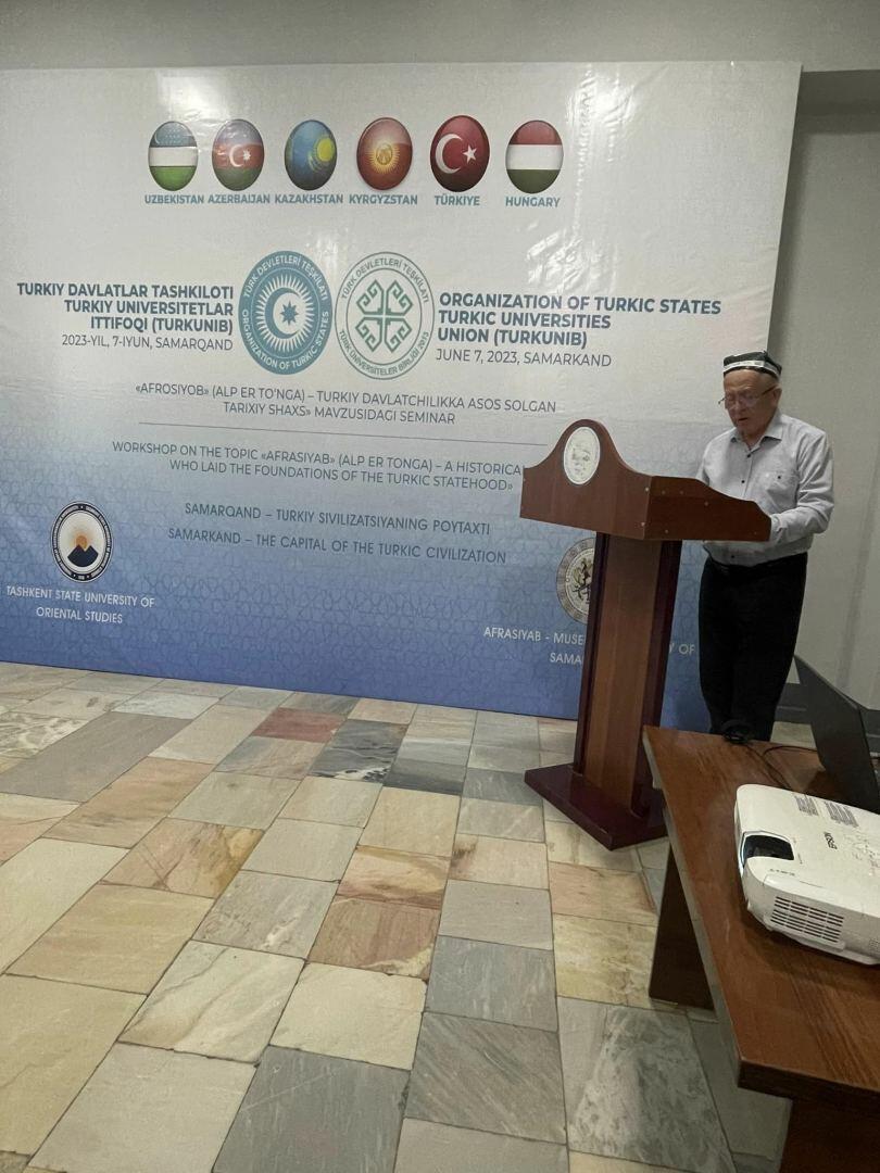 Ədalət Muradov Səmərqənddə TÜRKUNİB rektorlarının Xüsusu İclasında iştirak edib