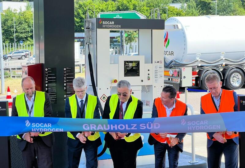 SOCAR открыла первую водородную заправочную станцию в Швейцарии