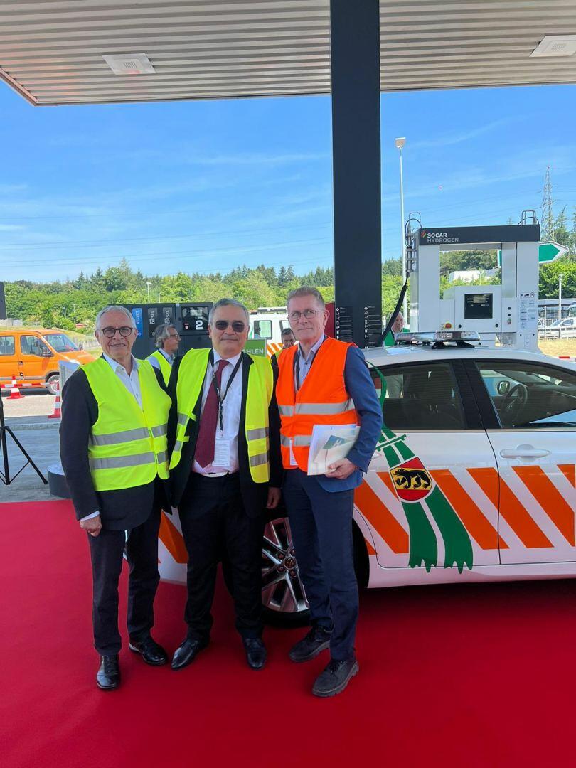 SOCAR открыла первую водородную заправочную станцию в Швейцарии