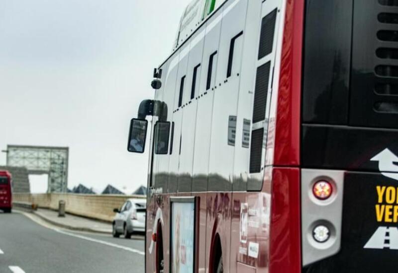Bakıda bu avtobusların hərəkət sxemi müvəqqəti dəyişdirilir