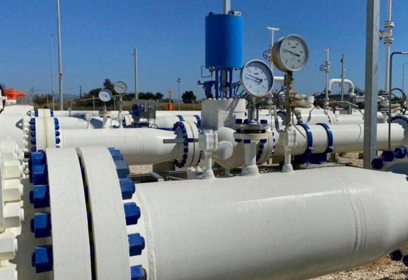 Запасы газа в Европе составляют ниже 64%