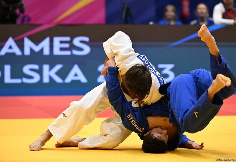Два азербайджанских дзюдоиста завоевали бронзовую медаль чемпионата Европы