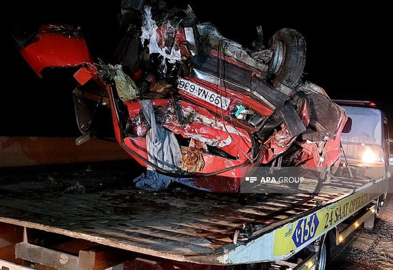 Тяжелое ДТП в Сальяне, погибли 3 человека