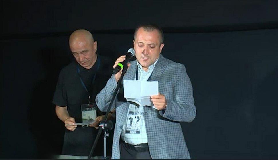 Азербайджанский режиссер на церемонии награждения Международного кинофестиваля имени Андрея Тарковского в России