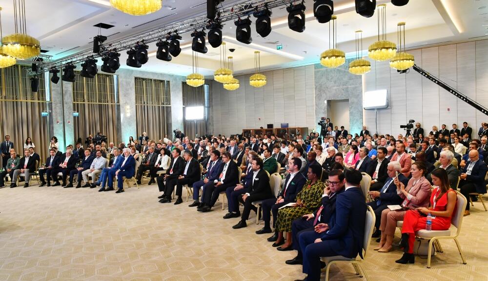 Президент Ильхам Алиев выступил на Шушинском Глобальном медиафоруме