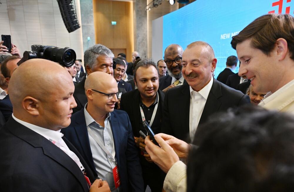 Президент Ильхам Алиев выступил на Шушинском Глобальном медиафоруме