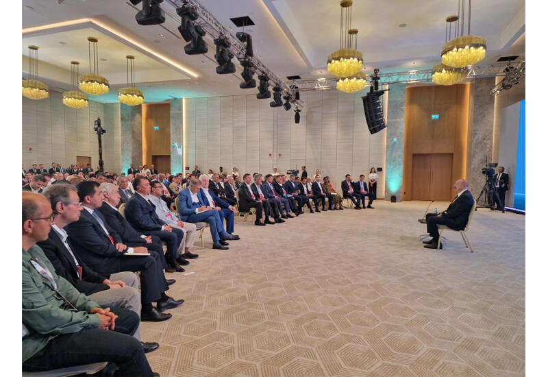 Президент Ильхам Алиев выступил на Шушинском Глобальном медиафоруме