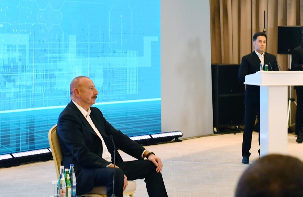 Президент Ильхам Алиев выступил на Шушинском Глобальном медиафоруме