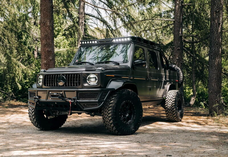 Внедорожник Mercedes-AMG G 63 превратили в брутальный удлинённый пикап