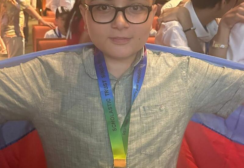 13 yaşlı həmyerlimiz riyaziyyat üzrə beynəlxalq olimpiadada gümüş medal qazanıb