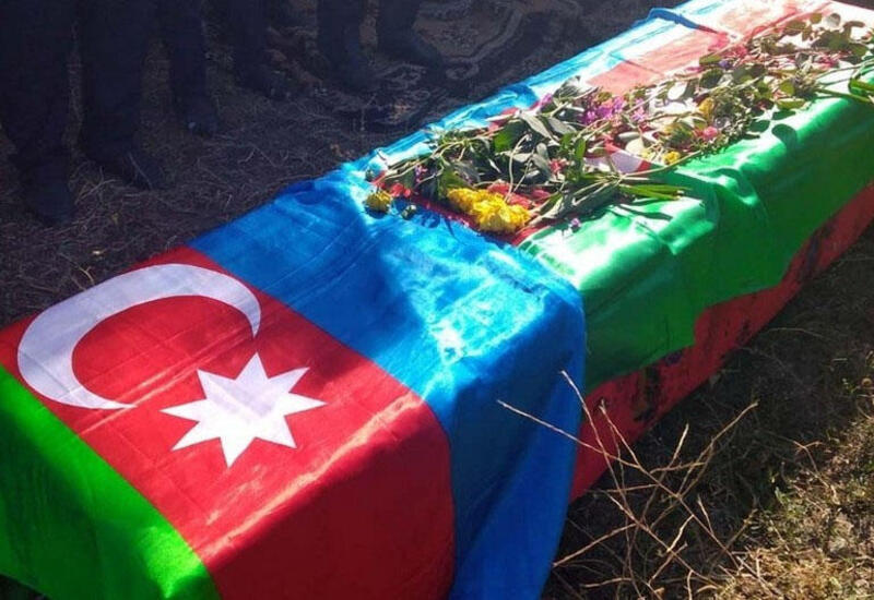 В Агсу похоронены останки шехида Первой Карабахской войны Вургуна Сеидова