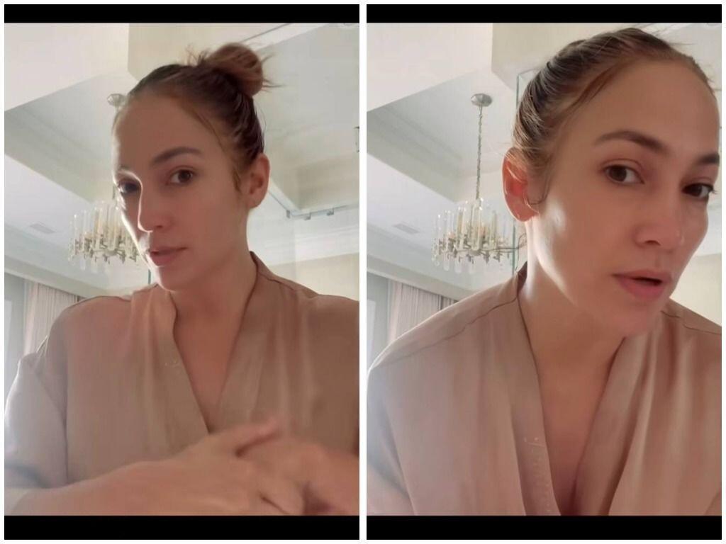 Дженнифер Лопес вблизи показала свое лицо без капли косметики и фильтров