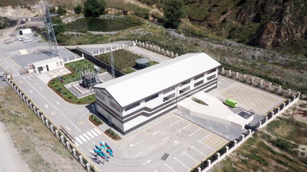 Президент Ильхам Алиев принял участие в открытии малых гидроэлектростанций "Чираг-1" и "Чираг-2"