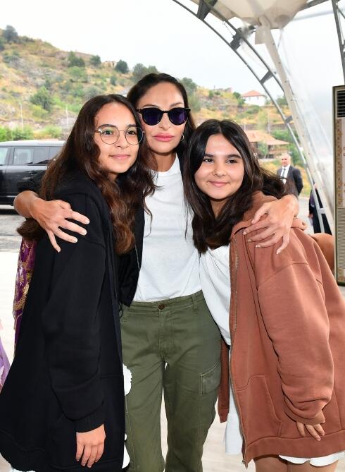 Президент Ильхам Алиев и Первая леди Мехрибан Алиева приняли участие в праздничных торжествах «День города Лачин» на Живописной террасе и перед площадью Флага в городе Лачин