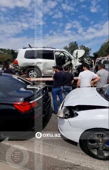 Серьезное ДТП в Баку