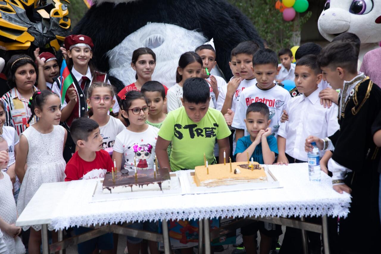 Фонд Гейдара Алиева организовал развлекательные мероприятия для детей