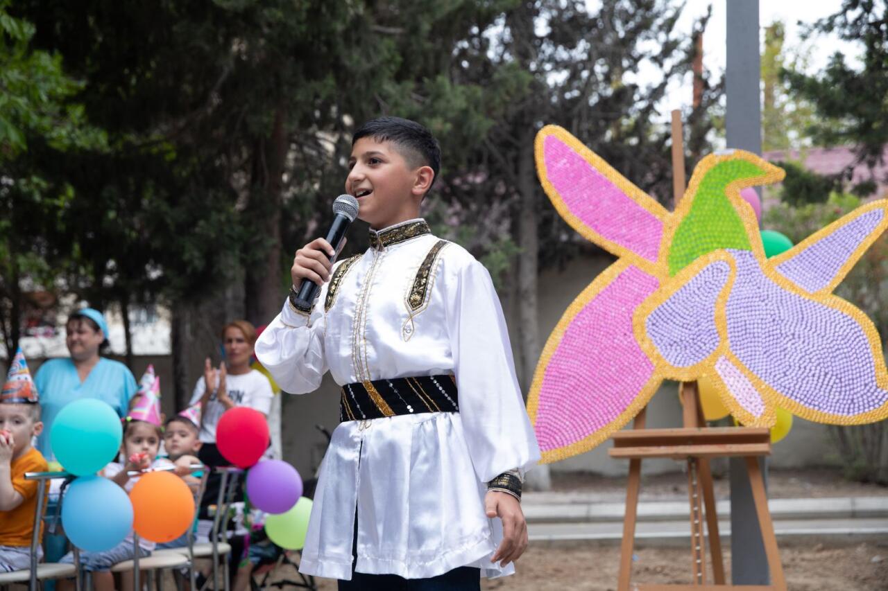 Фонд Гейдара Алиева организовал развлекательные мероприятия для детей