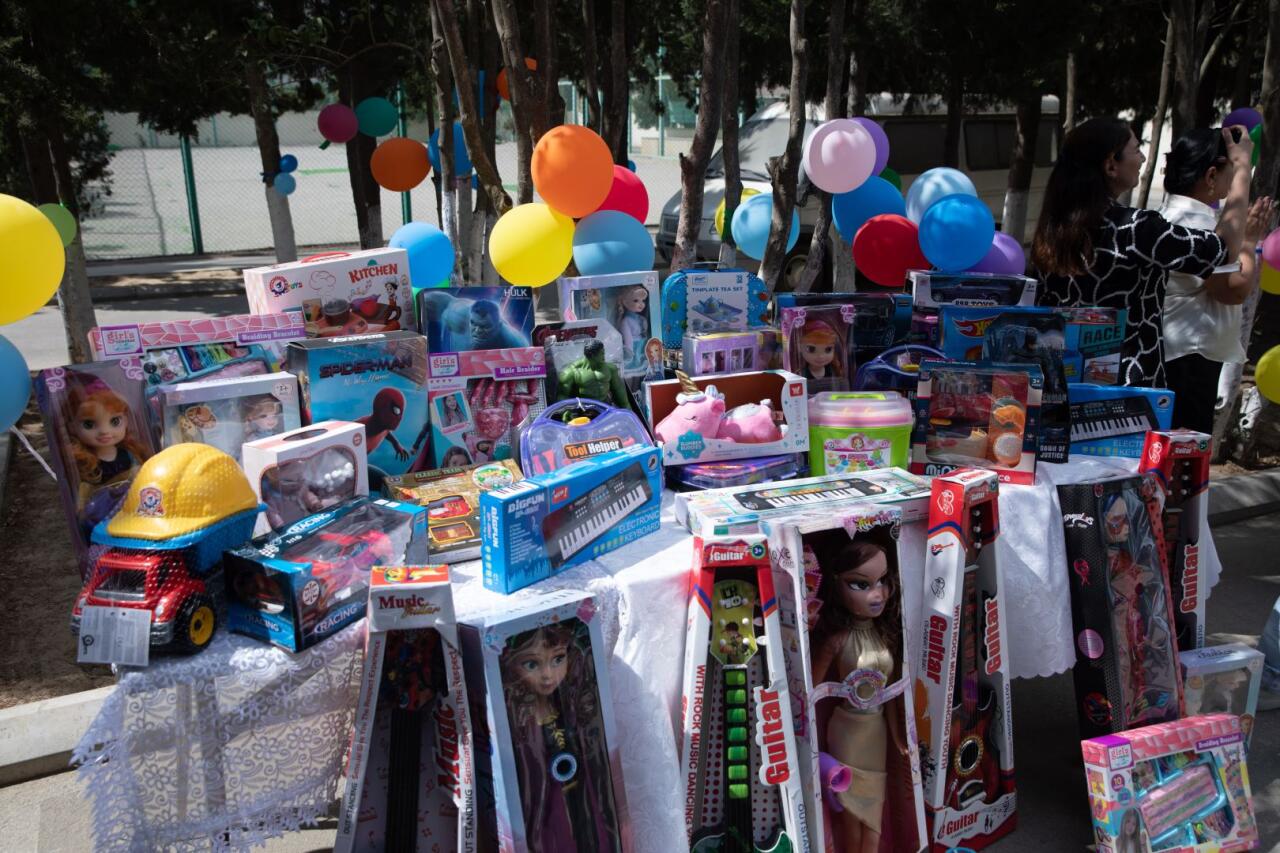 Фонд Гейдара Алиева организовал развлекательные мероприятия для детей