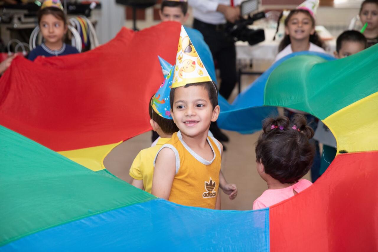 Фонд Гейдара Алиева организовал развлекательные мероприятия для детей