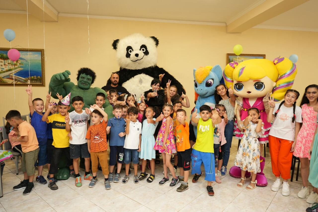 Фонд Гейдара Алиева организовал развлекательные мероприятия для детей