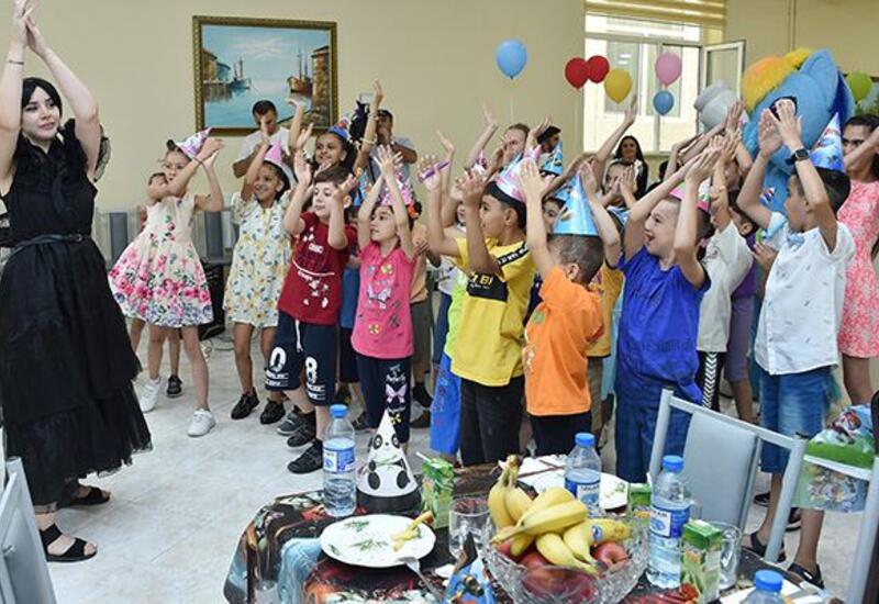 Фонд Гейдара Алиева организовал развлекательные мероприятия для детей