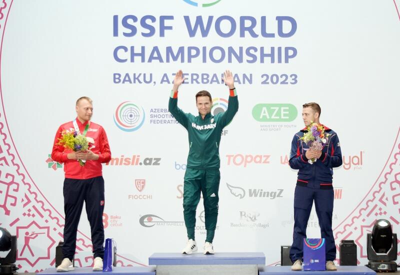 Венгерский стрелок завоевал золотую медаль на чемпионате мира в Баку