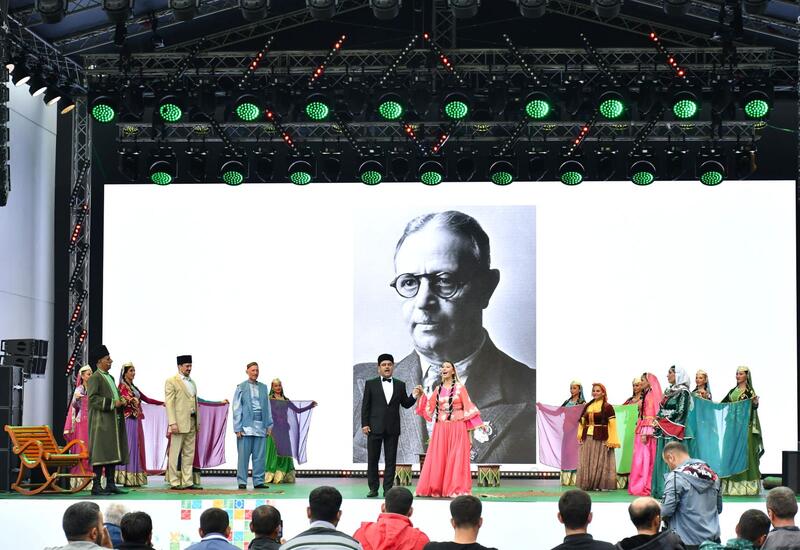 Уникальное творческое пространство с участием актеров, художников и мастеров представлено на первых Днях города Лачин