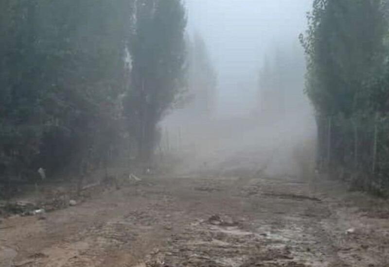 Селевые потоки вывели из строя участок дороги в Ярдымлинском районе