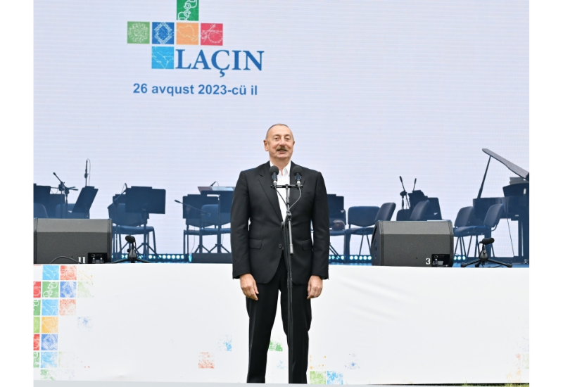 Президент Ильхам Алиев: На примере Лачинского района мы видим реалии возрождающегося Азербайджана
