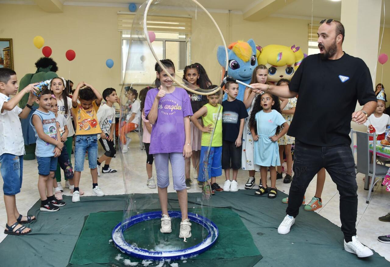 Фонд Гейдара Алиева организовал развлекательные мероприятия для детей