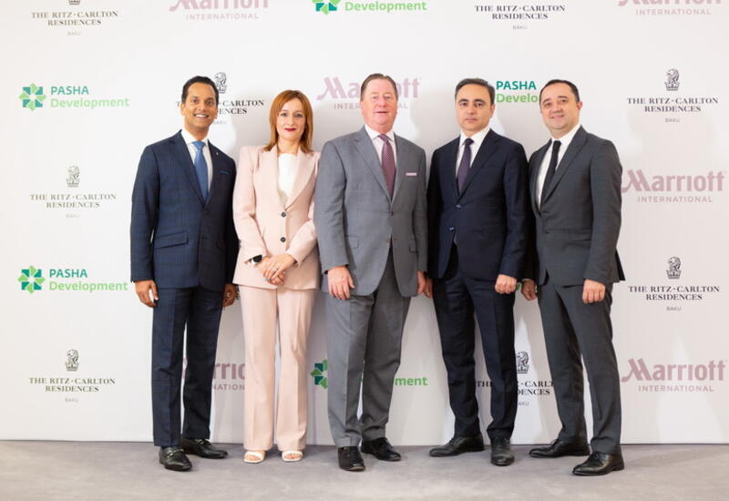 PASHA Development подписывает соглашение с Marriott International об открытии The Ritz-Carlton Residences, Baku
