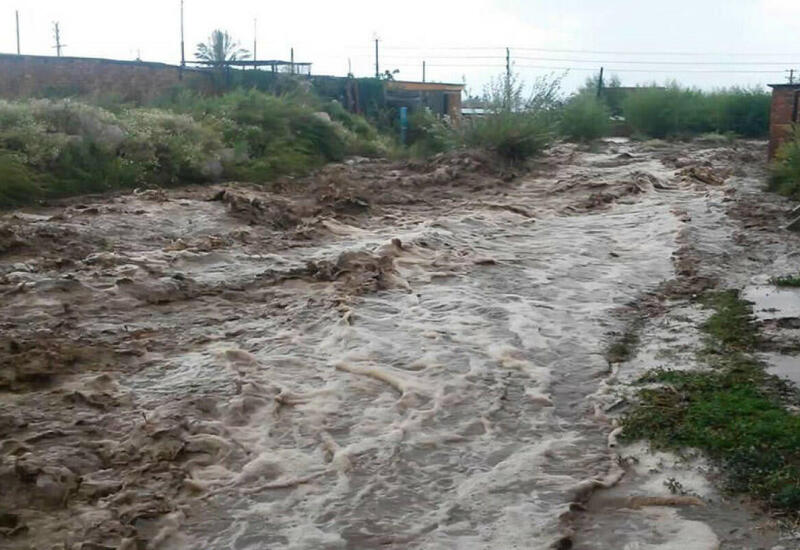 Сель угрожает этому району Азербайджана