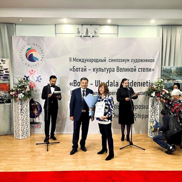 Известная азербайджанская художница рассказала о своем участие в международном симпозиуме в Казахстане