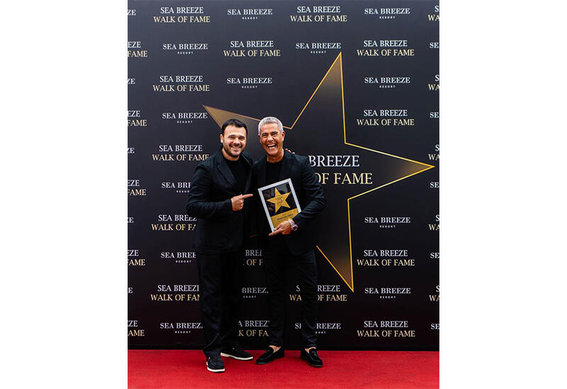 На Sea Breeze Walk of Fame состоялась церемония закладки звезды всемирно известного Alessandro Safina