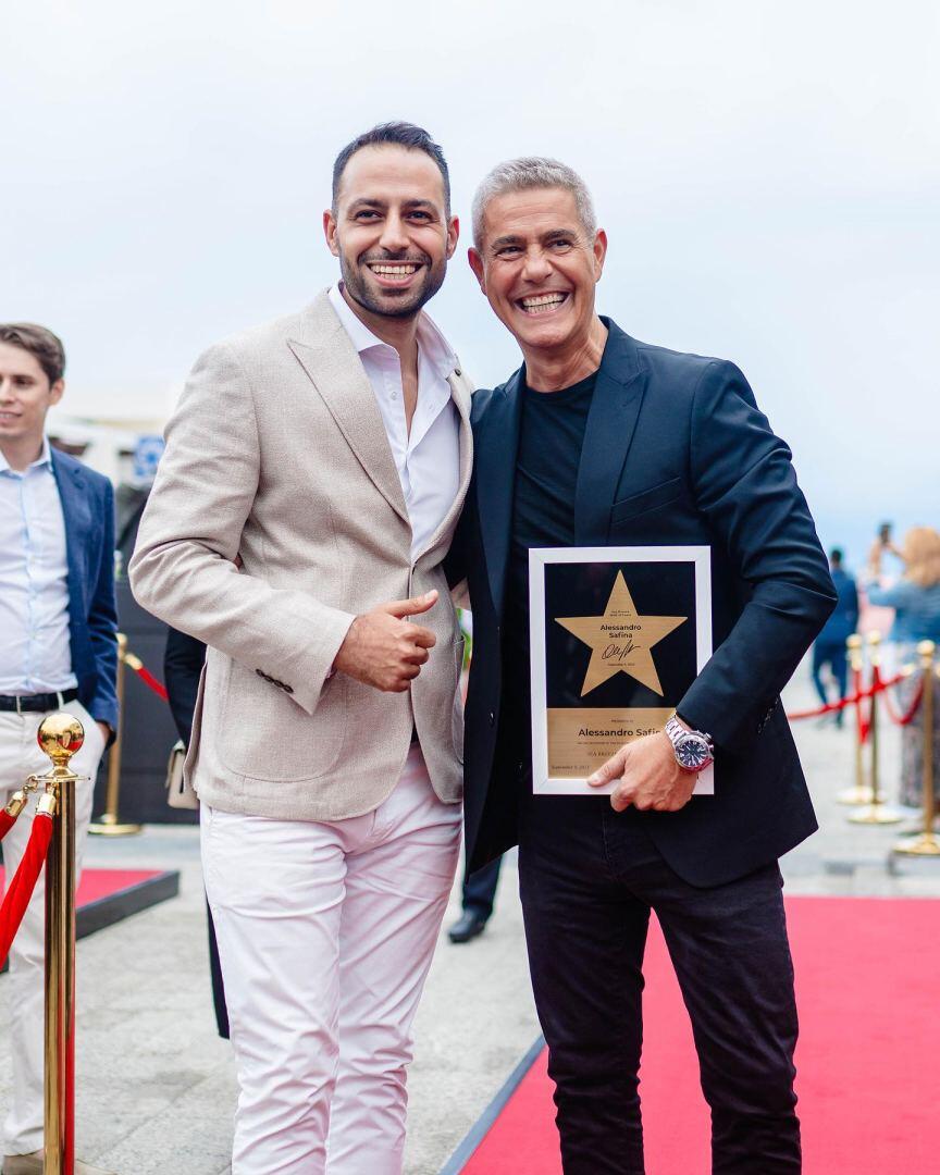 На Sea Breeze Walk of Fame состоялась церемония закладки звезды всемирно известного Alessandro Safina