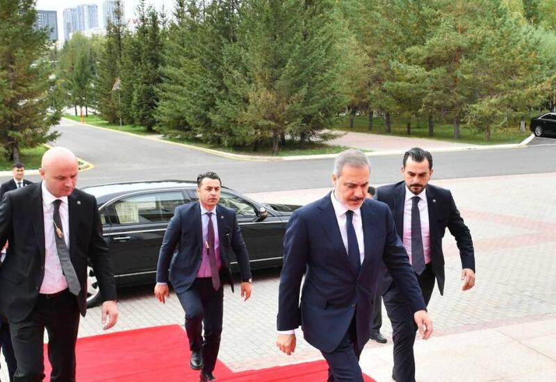 Хакан Фидан прибыл с визитом в Казахстан