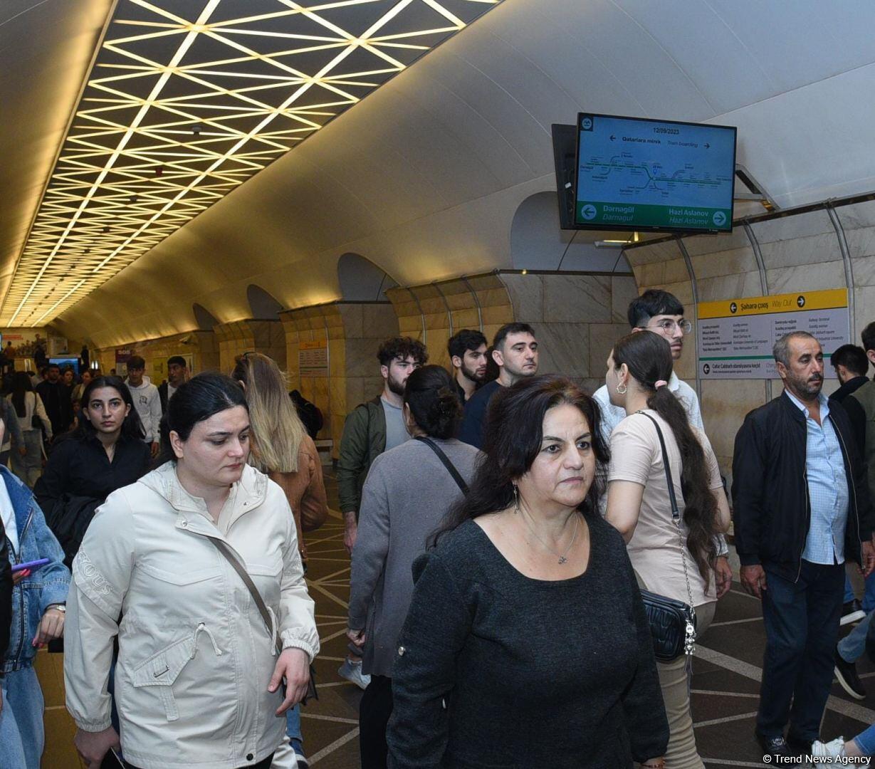 Бакинское метро готовится к новому сезону