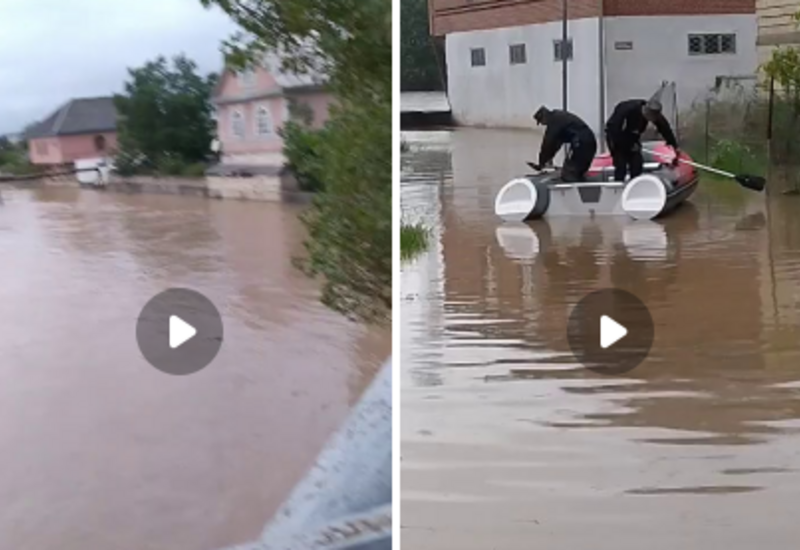 Lənkəranda sel və daşqınlar həyatı iflic edib