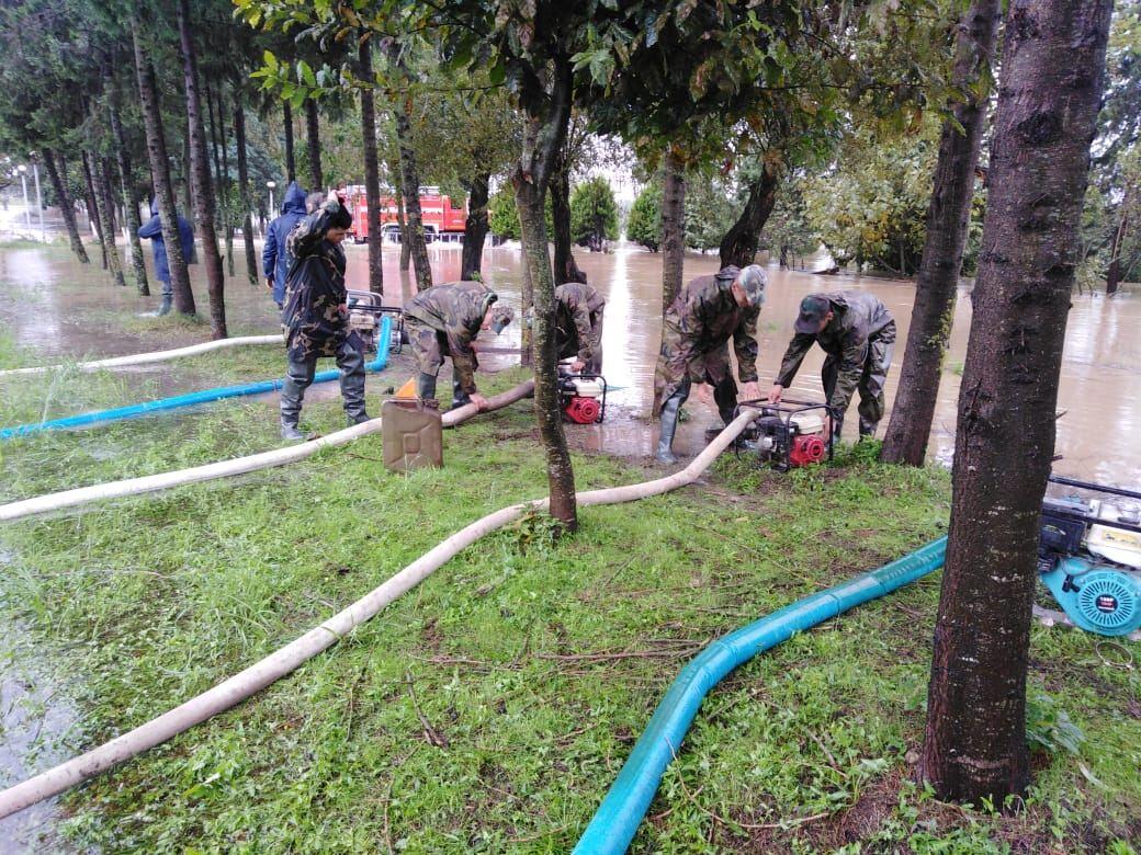 В Астаре с затопленных территорий эвакуированы 38 человек