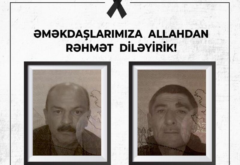 Terror aktı nəticəsində həlak olan AAYDA əməkdaşlarının