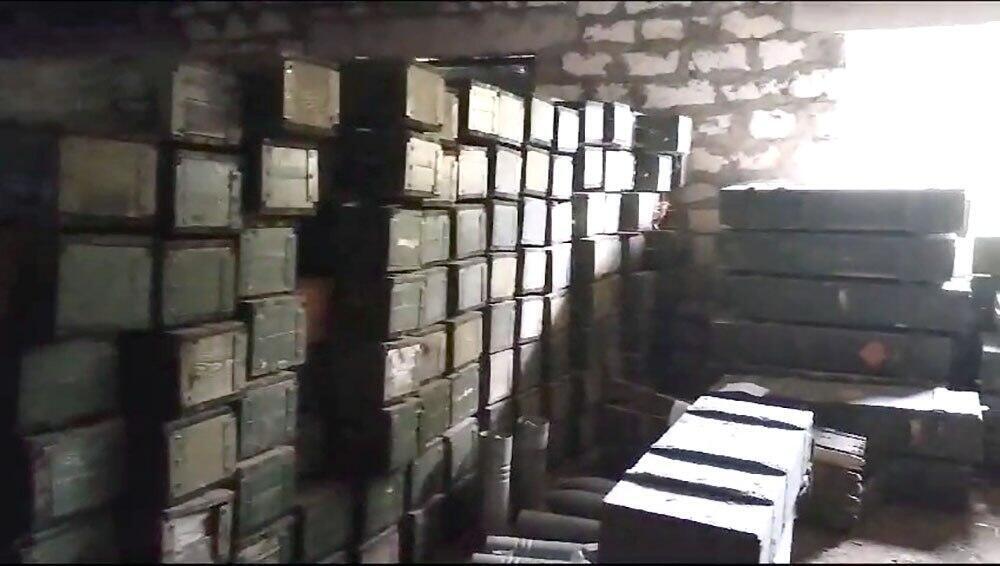 На ферме в Кяльбаджаре обнаружен склад боеприпасов