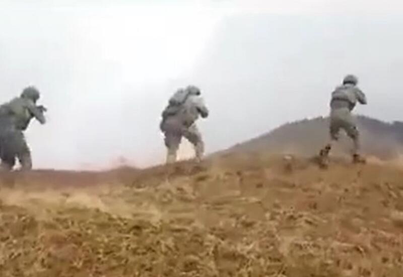 Hərbçilərimizin separatçıların mövqelərinə basqın anı