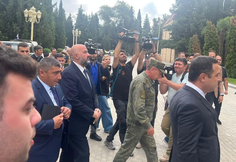 Ermənilərin Yevlaxa gələn nümayəndələri