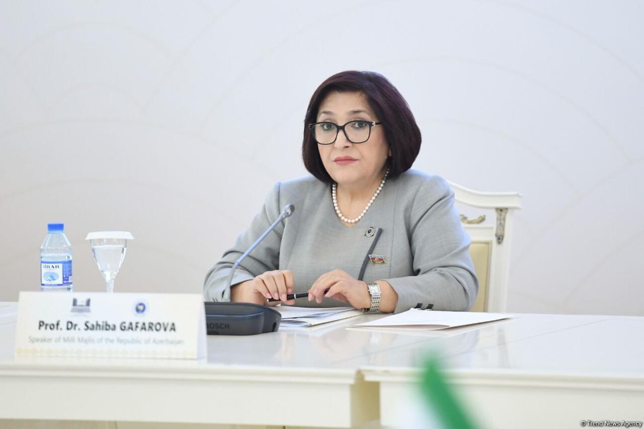 Сахиба Гафарова рассказала об антитеррористических мероприятиях на заседании Азиатской парламентской ассамблеи