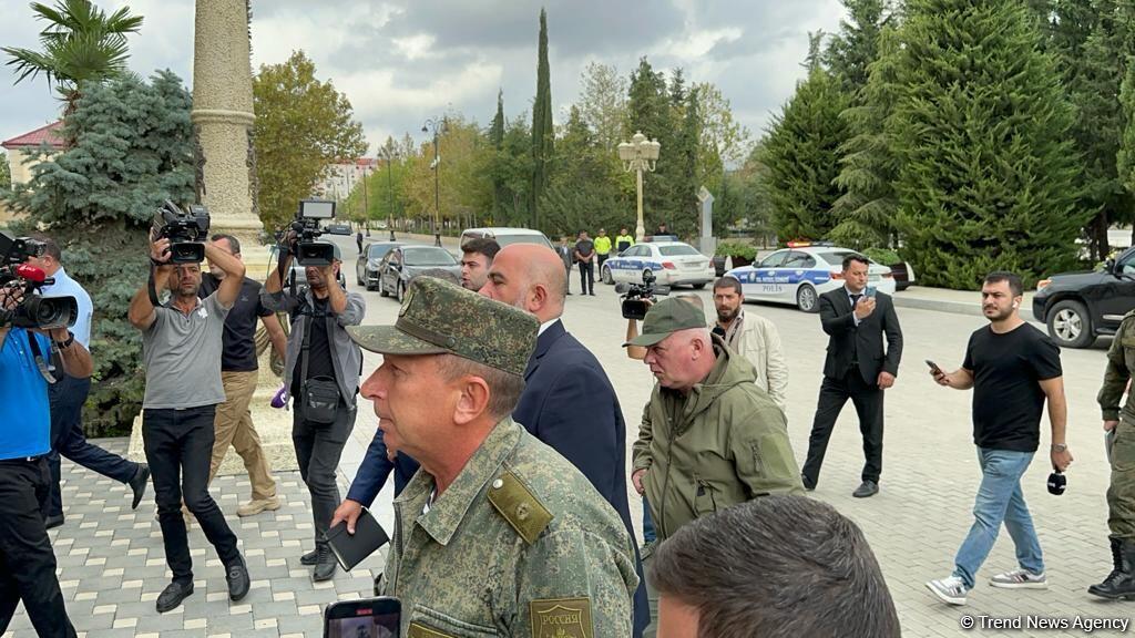 Представители армянских жителей Карабаха прибыли в Евлах