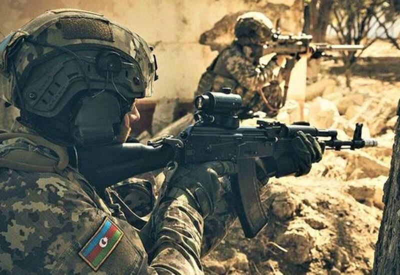 Ordumuzun daha bir real döyüş kadrları yayıldı